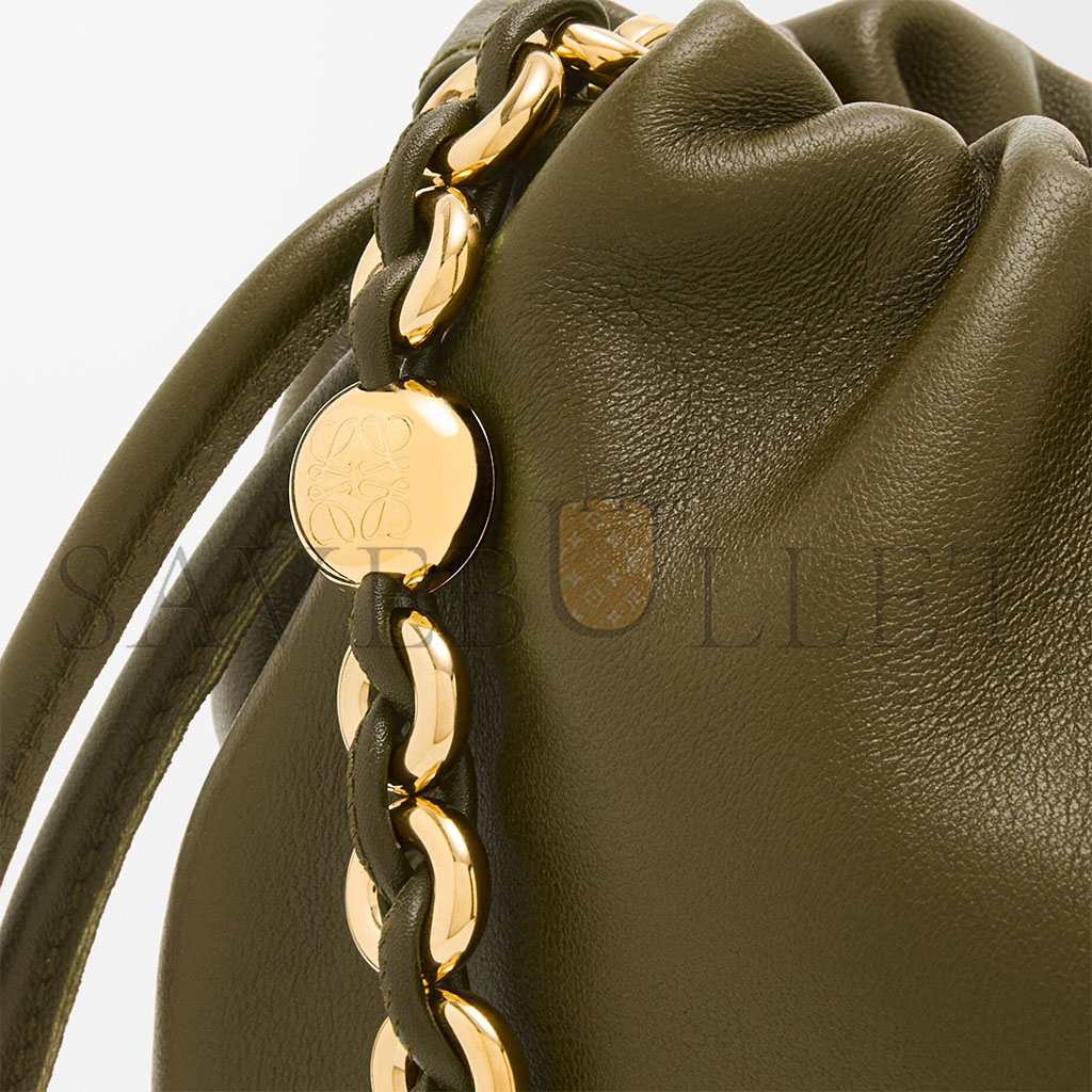 LOEWE FLAMENCO PURSE BUCKET IN MELLOW NAPPA LAMBSKIN 0011091584 (32*24*17cm)